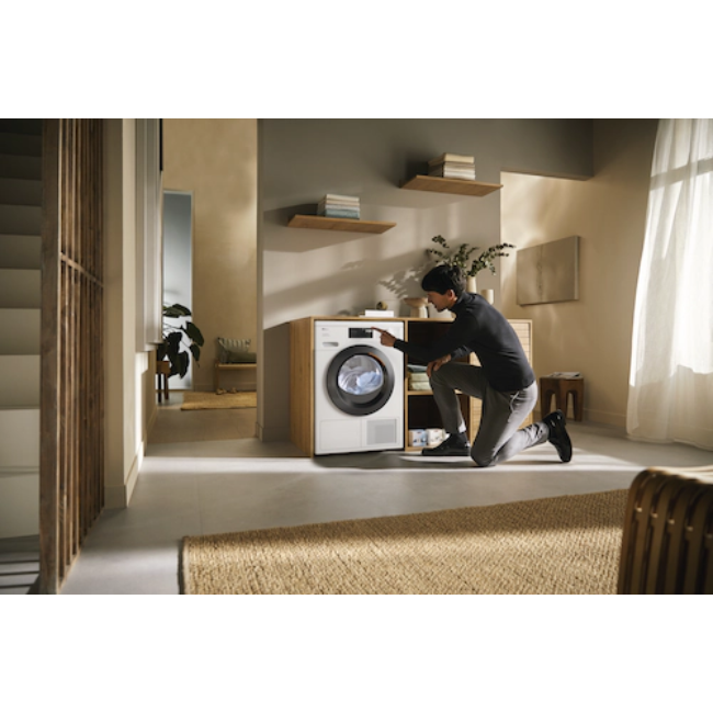 Miele EcoSpeed 8kg Heat Pump Dryer - White | TEC645WP - Image 5