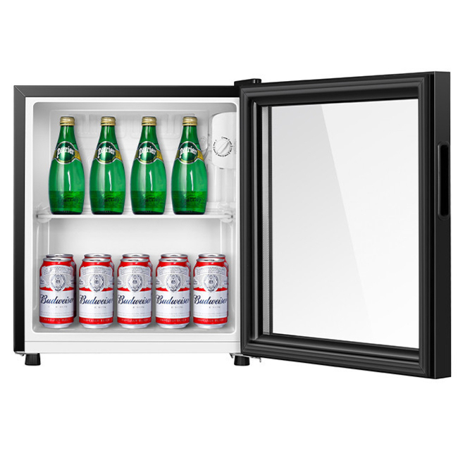 Adamo Table Top Fridge - Black with Glass Door | SC50 Adamo Table Top Fridge - Black with Glass Door | SC50