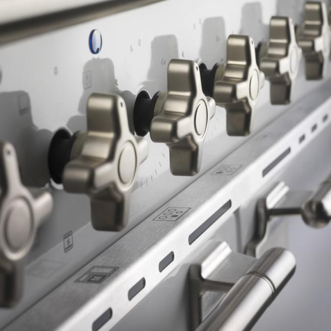 Rangemaster Elise 110cm Induction Range Cooker - Mineral Green with Brushed Nickel Trim | ELS110EIMG - Image 2