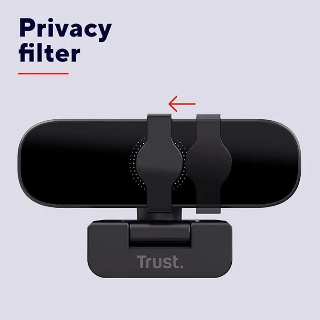Trust Tanor 1080p Full HD Webcam | Black | T25548 - Image 4