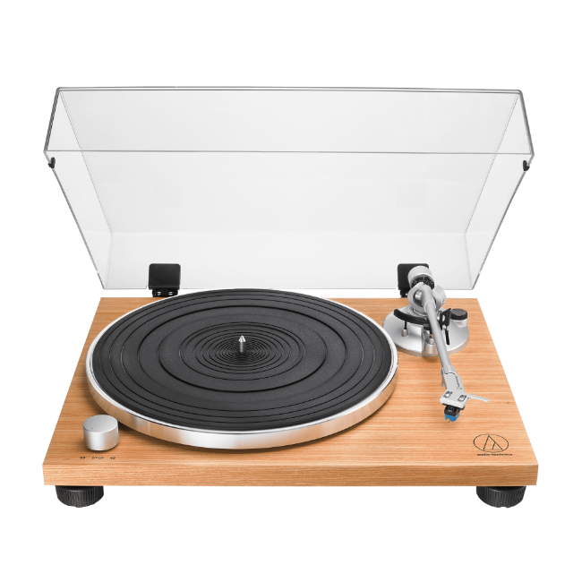 Audio Technica Fully Manual Belt-Drive Turntable - Teak | LPW30TK