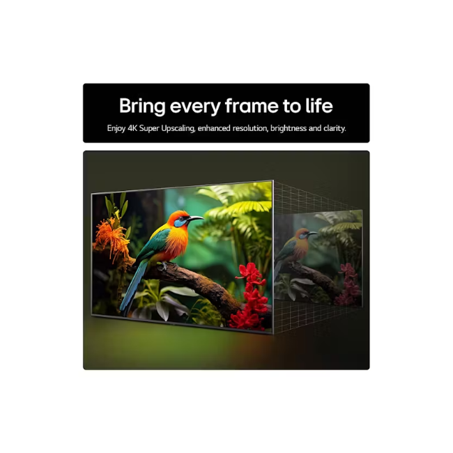 LG 75" UHD Ai Ua75 4k Smart TV - Black | 75UA75006LA.AEKQ - Image 4