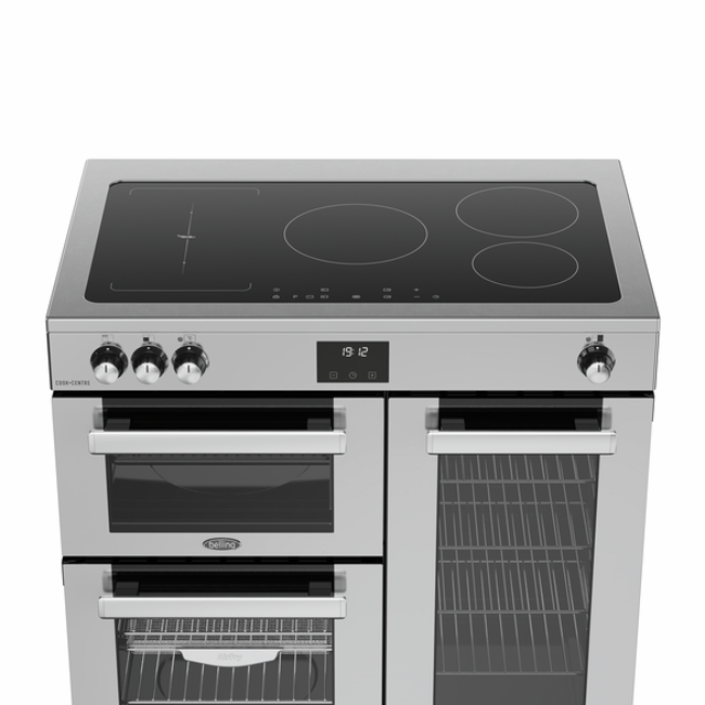 Belling 90cm Induction Range Cooker - Stainless steel | CC90EISTA - Image 3