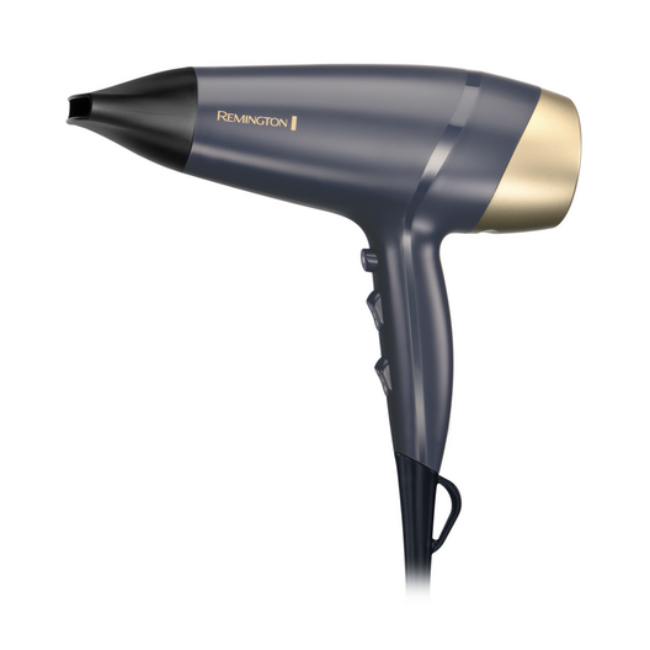 Remington Sapphire Luxe Hair Dryer | Blue & Champagne | D5805 Remington Sapphire Luxe Hair Dryer | Blue & Champagne | D5805