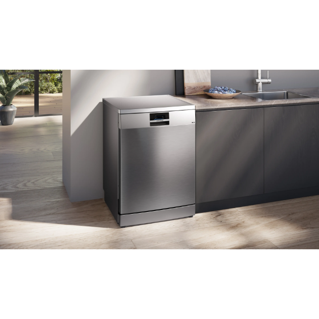 Siemens IQ700 Free-Standing Dishwasher 14pl - Brushed Steel | SN27TI02CE - Image 8