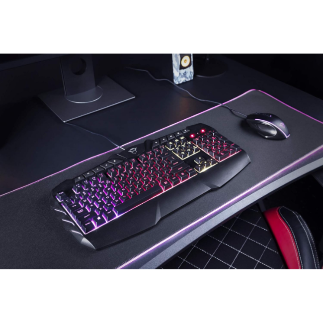Trust Odyss Semi-Mechanical Gaming Keyboard | Black | T23916 - Image 8
