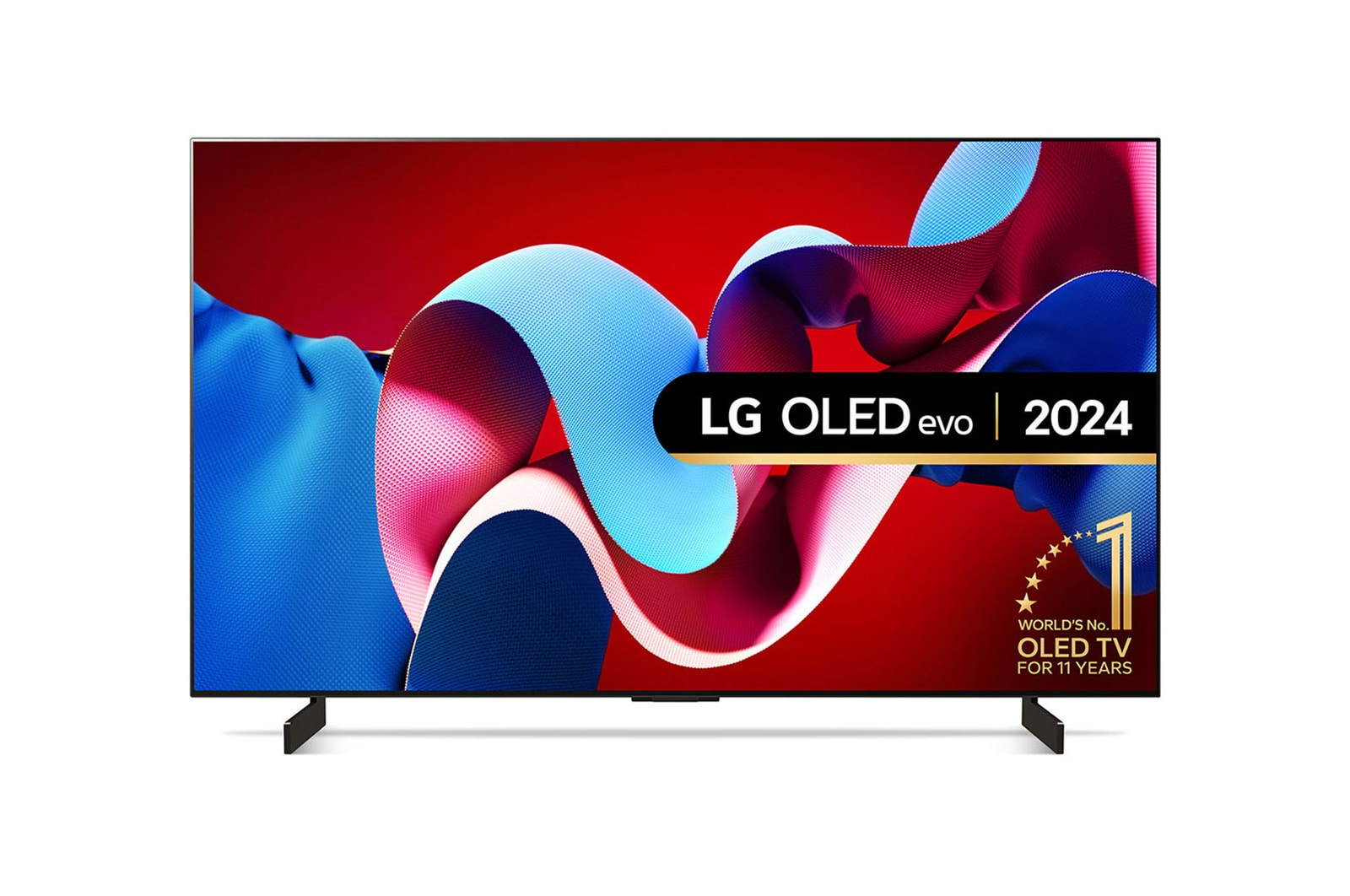 LG 42" OLED 4k Smart TV - Black | OLED42C44LA.AEK
