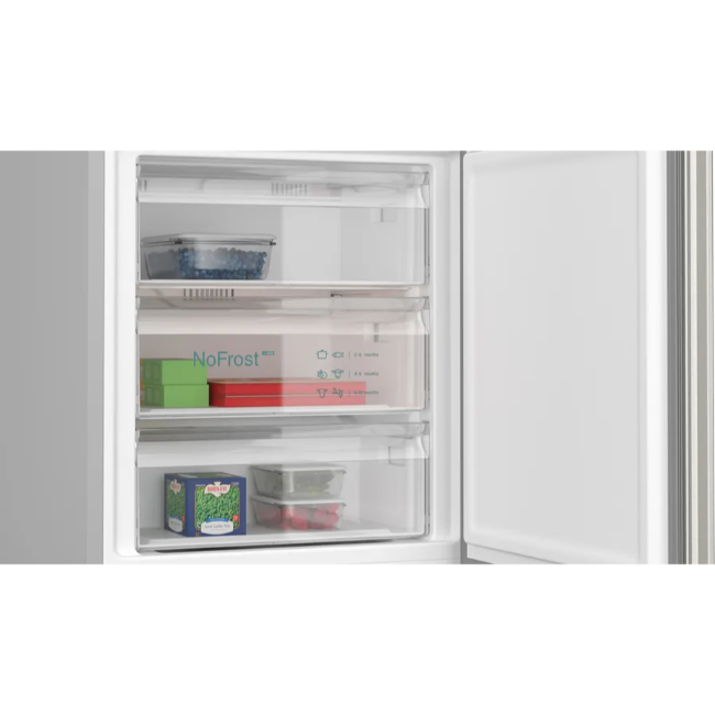 Siemens IQ300 Free-Standing Fridge-Freezer - Stainless Steel | KG49NXIDF - Image 3