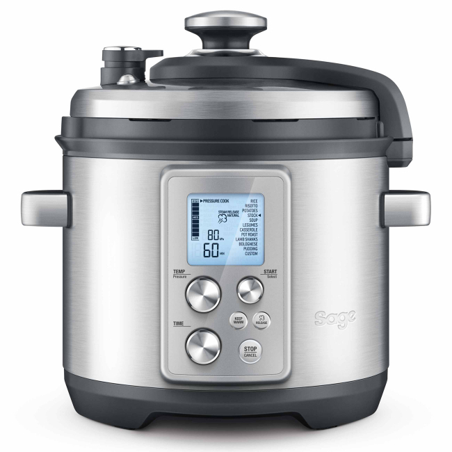 Sage The Fast Slow Pro Pressure Cooker | BEM825BALUK Sage The Fast Slow Pro Pressure Cooker | BEM825BALUK