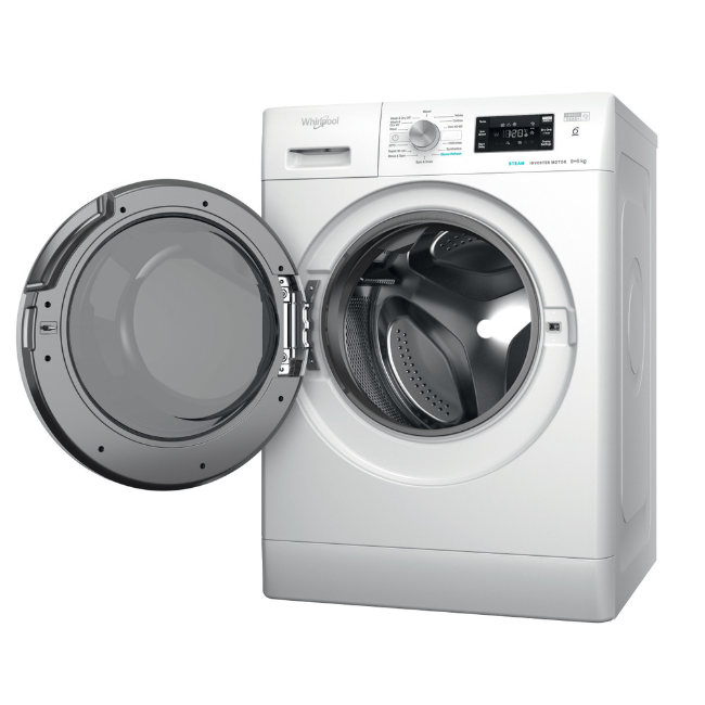 Whirlpool Freestanding FreshCare+ Washer Dryer - White | FFWDB964489WVUK - Image 4