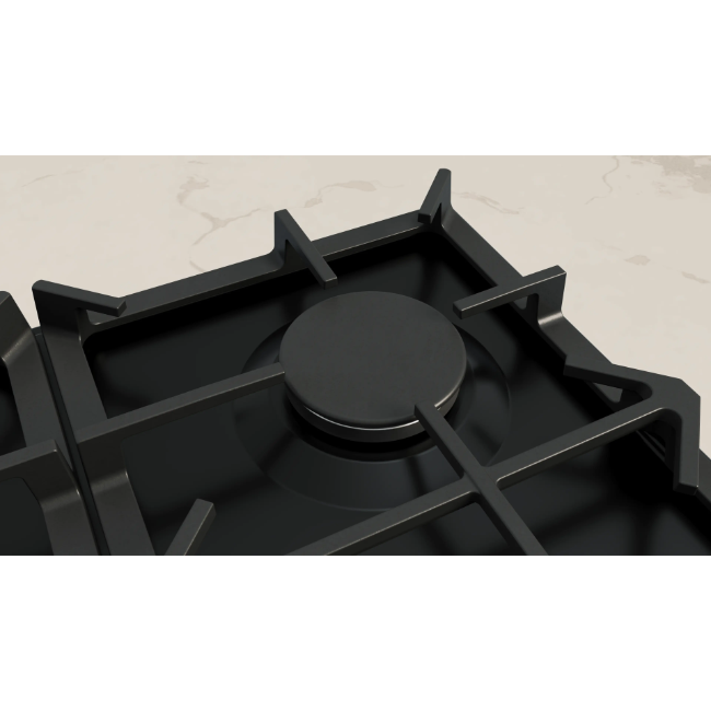Neff N70 Gas Hob 60cm Enamel - Black | T26CIP8S0 - Image 3