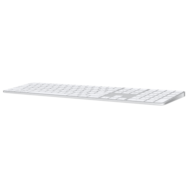 Apple Magic Keyboard with Touch ID and Numeric Keypad - White | MXK73B-A - Image 3