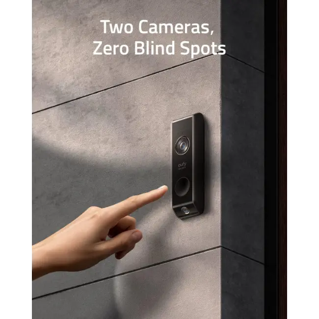 Eufy Video Doorbell 2K Dual Camera | Black | E8213G11 - Image 3