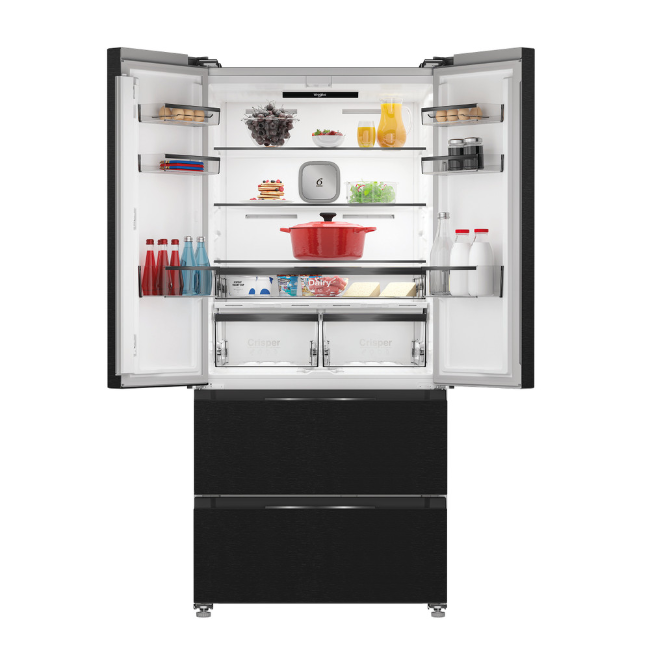 Whirlpool Side-By-Side American Fridge Freezer - Black Colour | WHG26513XK4UK - Image 4