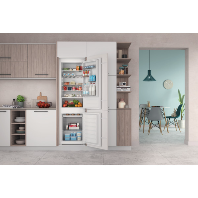 Indesit Low Frost Integrated 70/30 Fridge Freezer - White | INC18D011B1 - Image 6
