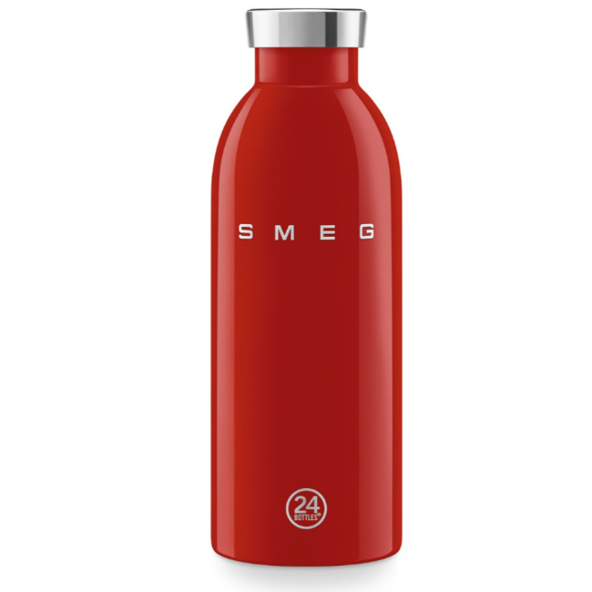 Smeg Insulated Stainless Steel Bottle | 500ml | Red | WBF01RD