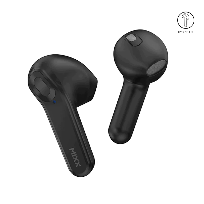 Mixx Streambuds Hybrid Charge Wireless Ear Buds Black SBHBMBMB147 MIXXSBHBMBMB147