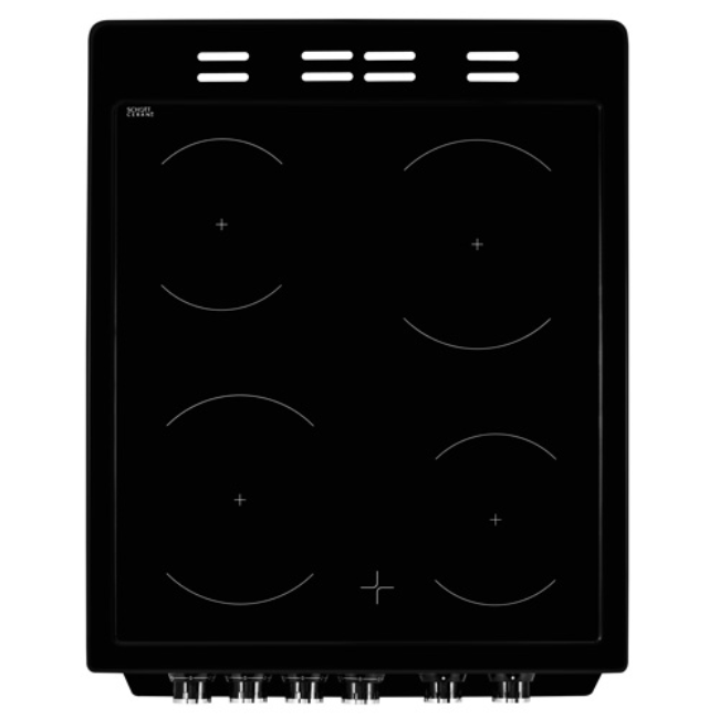 Beko 50cm Cooker Double Oven/Ceramic - Black | KDVC563AK - Image 4