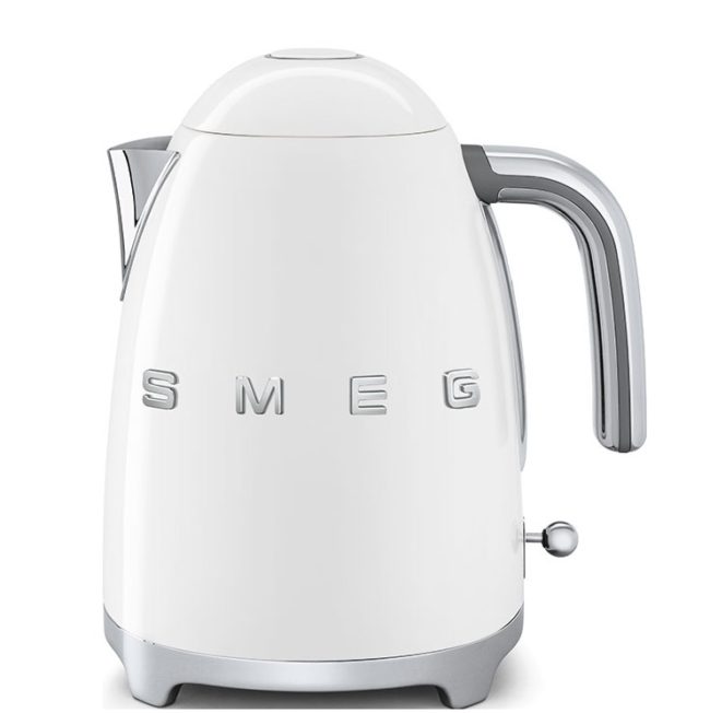 Smeg 50's Retro style White Kettle | KLF03WHUK Smeg 50's Retro style White Kettle | KLF03WHUK
