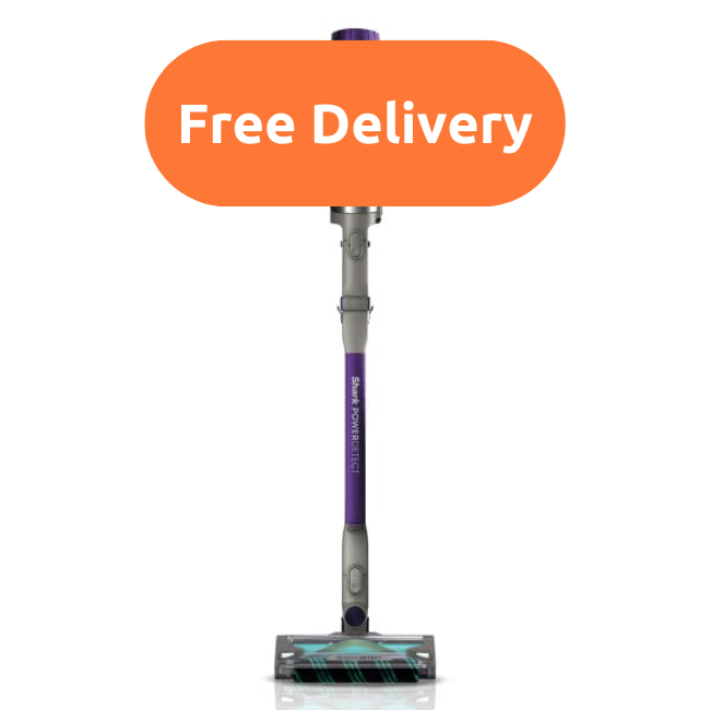 Shark PowerDetect Cordless Pet Vacuum Cleaner - Grey/Purple | IP1251UKT